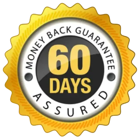 60-Days Money Back Guarantee